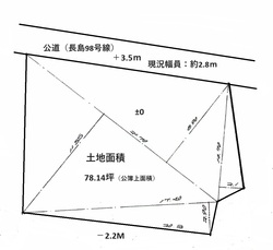 ③長島町中野　土地（地形図）.jpg